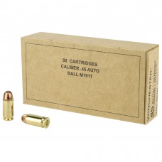 Winchester Ammunition Service Grade, 45 ACP, 230Gr, Full Metal Jacket, 50 Round Box SG45W