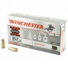 Winchester Ammunition Super X Winclean, 357SIG, 125 Grain, Brass Enclosed Base Clean, 50 Round Box WC357SIG
