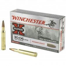 Winchester Ammunition Super-X, 30-06, 180 Grain, Power Point, 20 Round Box X30064
