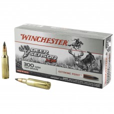 Winchester Ammunition Deer Season, 300 WSM, 150 Grain, Extreme Point Polymer Tip, 20 Round Box X300SDS