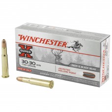 Winchester Ammunition Super-X, 30-30, 150 Grain, Jacketed Hollow Point, 20 Round Box X30301