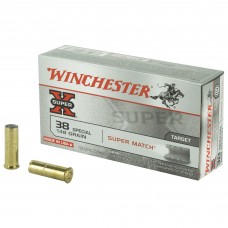 Winchester Ammunition Super-X, 38 Special, 148 Grain, Lead Wadcutter, 50 Round Box X38SMRP