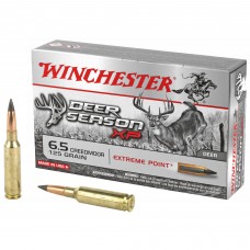 Winchester Ammunition Deer Season, 6.5 Creedmoor, 125 Grain, Extreme Point Polymer Tip, 20 Round Box X65DS