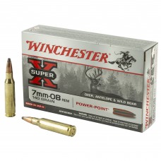 Winchester Ammunition Super-X, 7MM-08 Remington, 140 Grain, Power Point, 20 Round Box X708