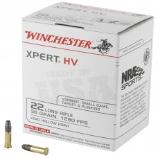 Winchester Ammunition Xpert, 22LR, 36 Grain, Lead Hollow Point, 500 Round Box XPERT22
