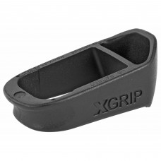 X-GRIP Magazine Spacer, Fits Glock 19/23 G5, Adds 2 Rounds, Black GL19-23-G5