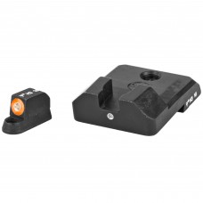 XS Sights F8 Night Sight, Fits CZ P10, Green with Orange Outline Front, Green Rear, Tritium Front/Rear CZ-F009S-5