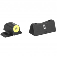 XS Sights DXT2 Big Dot Tritium Front, White Stripe Express Rear, Fits Sig Sauer Models: P225, P226, P229, P320, Springfield XD, XDm, XDs, Green with Yellow Outline SI-0013S-5Y