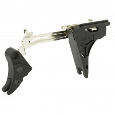 ZEV Technologies Pro Curved Drop in Trigger, Ultimate Kit, Fits Glock 9MM Gen 4, Black w/ Black Safety CFT-PRO-ULT-4G9-B-B