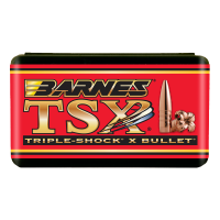Barnes TSX Bullets .30 Caliber .308" Diameter 168 Grain Hollow Point Boat Tail (50ct)