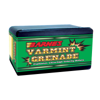 Barnes Varmint Grenade Bullets 20 Caliber .204 Diameter 26 Grain Box of 250