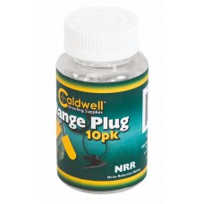 Caldwell Range Plugs with cord, 31 NRR, 10pk