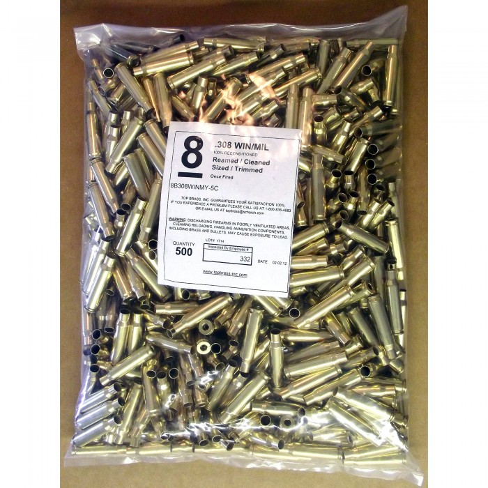 308 Military Brass, 43% OFF