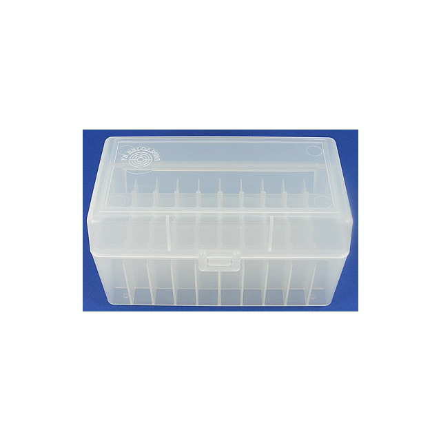FS Reloading Plastic Ammo Box Large Rifle 50 Round Clear FS-110015-img-0