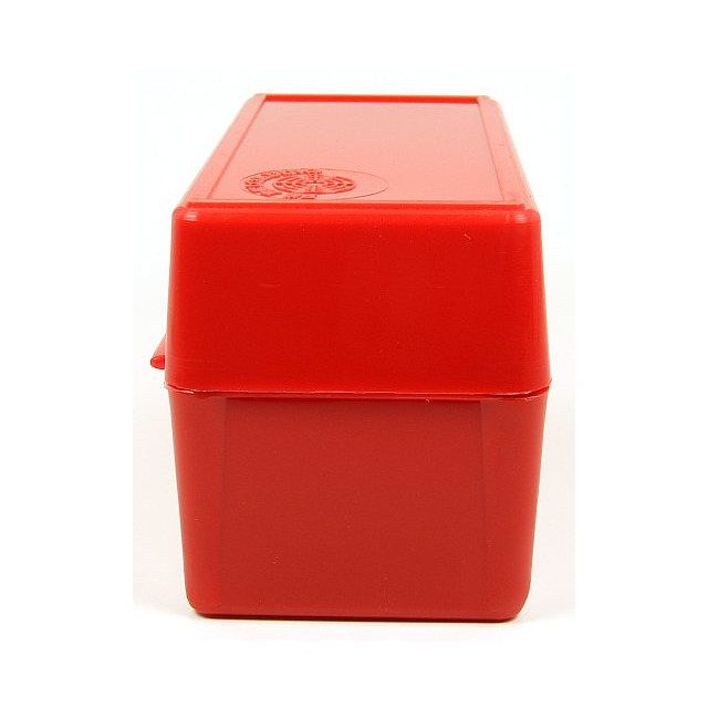 FS Reloading Plastic Ammo Box Large Rifle 50 Round Solid Red FS-110022-img-0